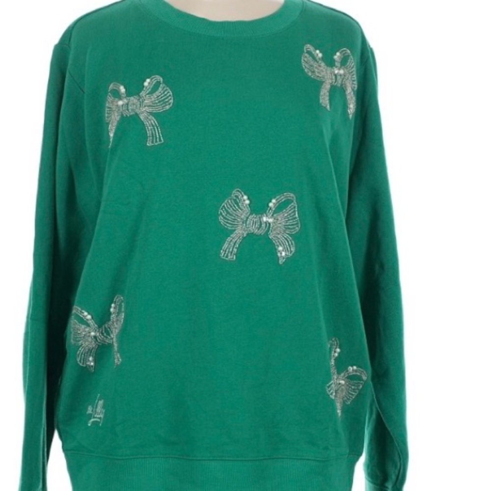 Lilly Pulitzer Ballad Bow Sweatshirt, Size Medium